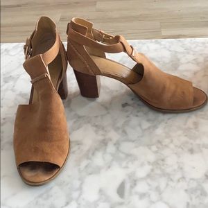 Jack Rodgers suede heeled sandals